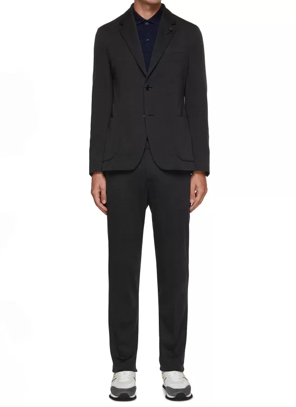 Suits>LARDINI Easy Wear Single Breasted Suit