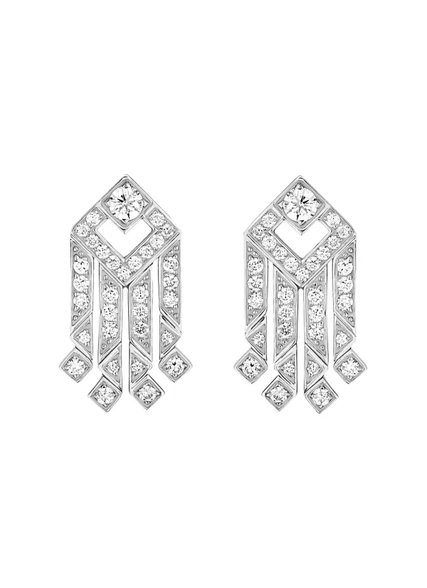 Fine Jewellery>KORLOFF Eclat 18K White Gold Diamond Earrings