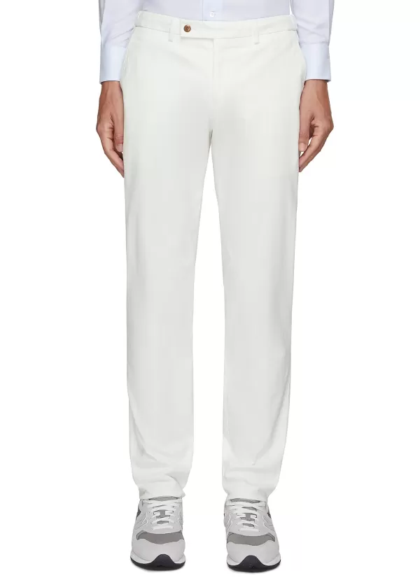 Pants>TOMORROWLAND Elastic Back Pressed Crease Chino Pants