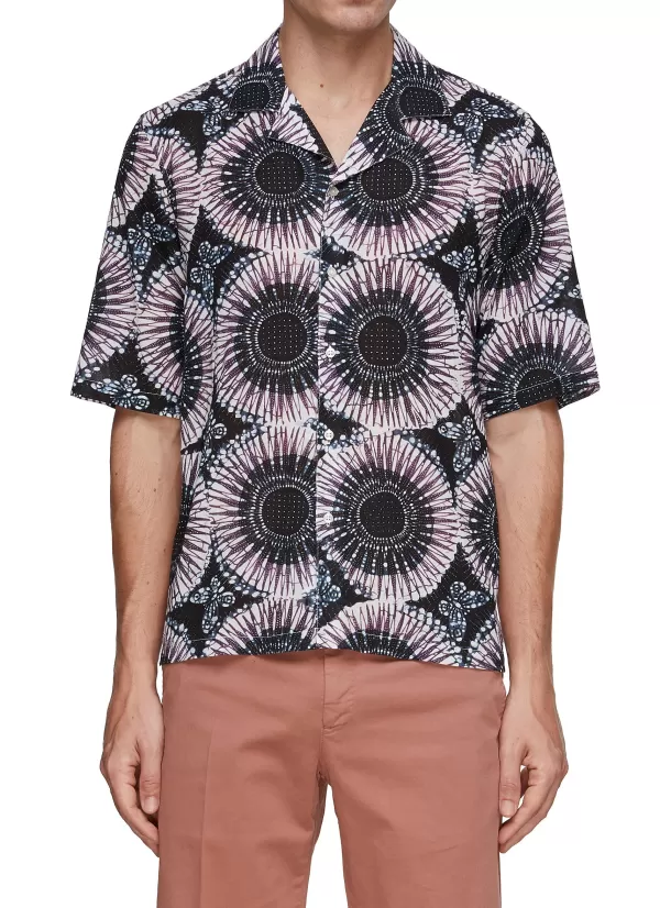 Shirts>OFFICINE GENERALE Eren Printed Shirt