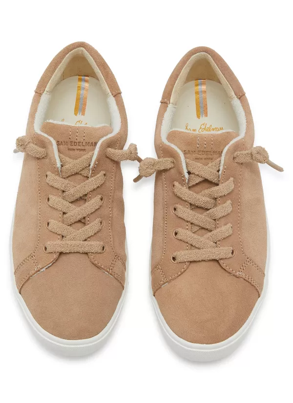 Shoes>SAM EDELMAN Ethyl Suede Kids Sneakers