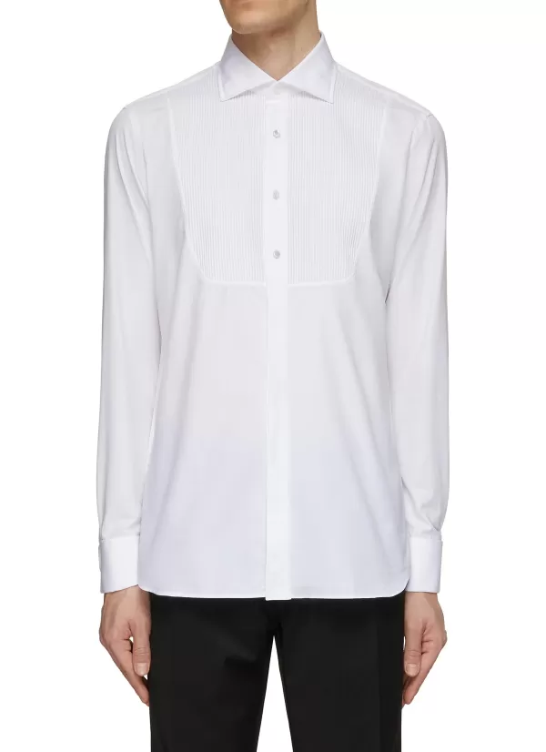 Shirts>LARDINI Evening Bib Shirt