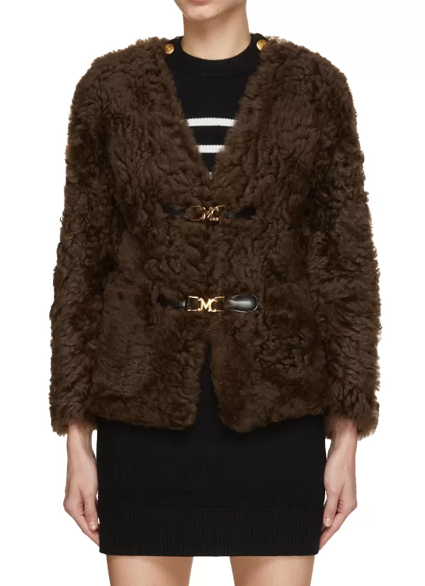 Jackets>MO&CO. Faux Fur Jacket