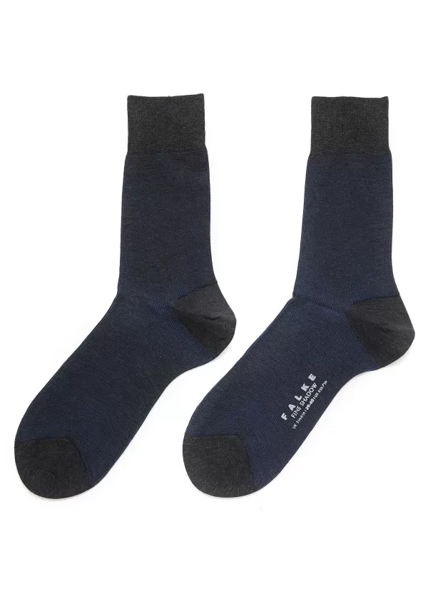 Socks>FALKE Fine Shadow' Cotton Blend Short Socks