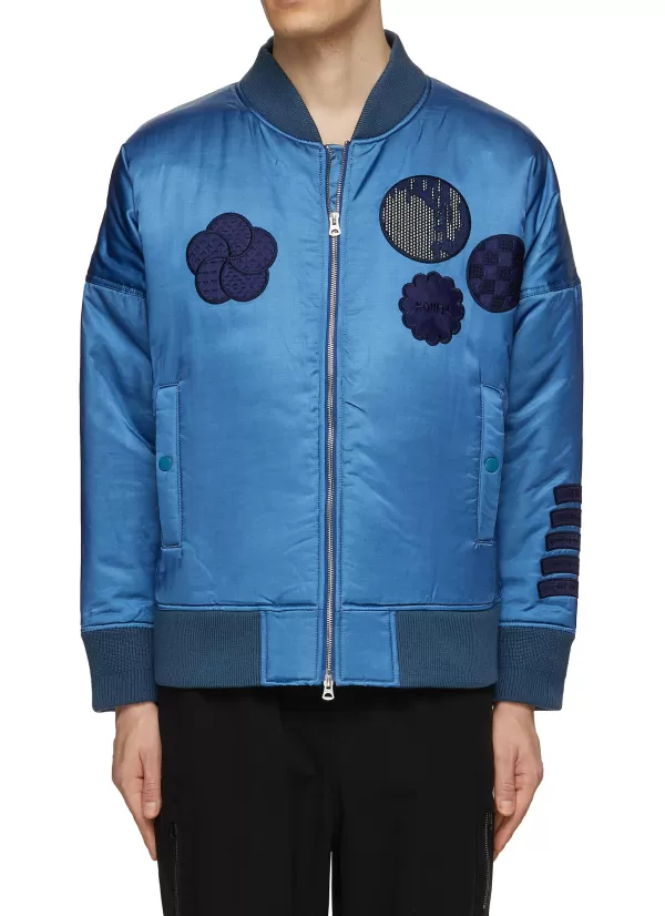 Jackets>FDMTL Flight Patches Bomber Jacket