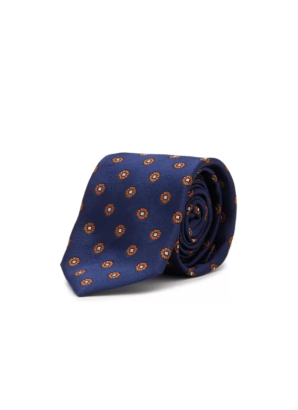 Ties>STEFANOBIGI MILANO Floral Embroidered Silk Tie