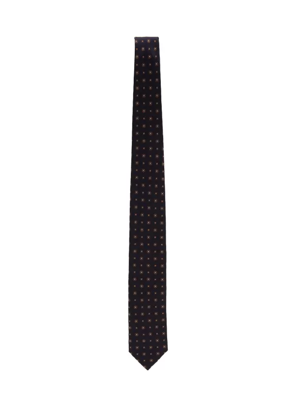 Ties>STEFANOBIGI MILANO Floral Embroidered Silk Tie