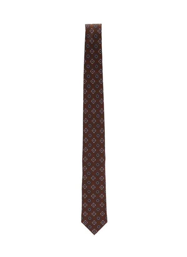 Ties>STEFANOBIGI MILANO Floral Jacquard Silk Tie