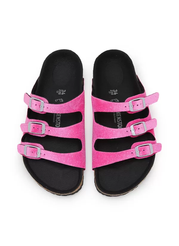 Shoes>BIRKENSTOCK KIDS Florida Three Strap Kids Sandals