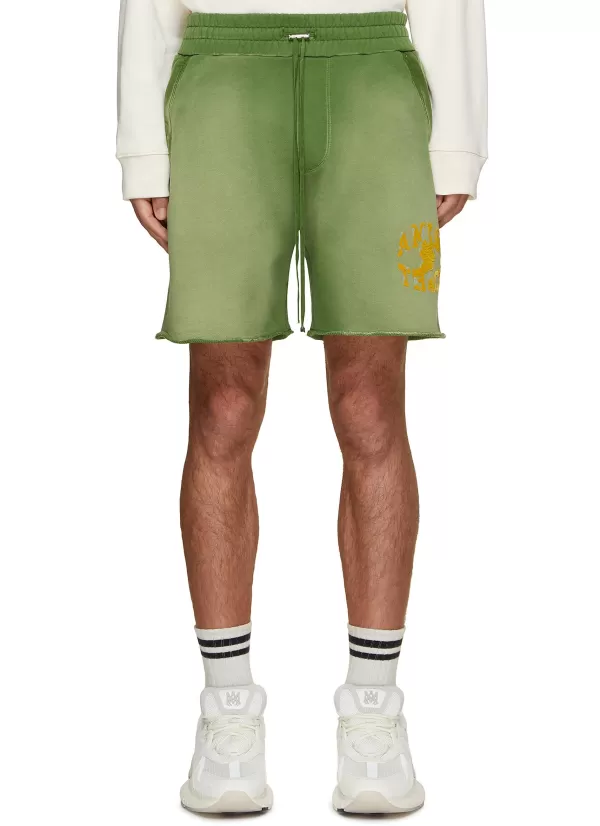 Pants>AMIRI Flying Shoe Drawstring Track Shorts