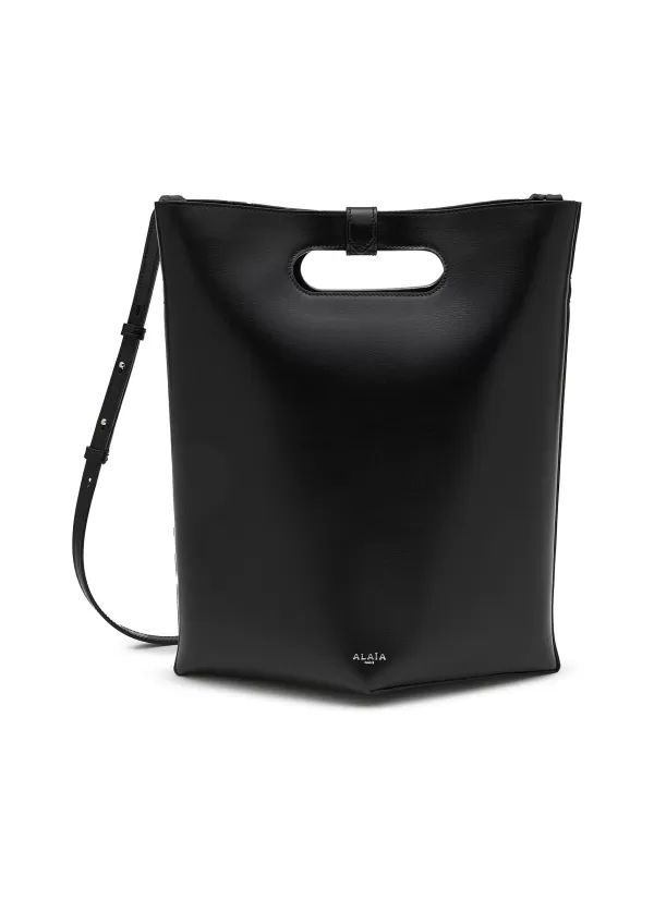 Tote Bags>ALAÏA Folded Leather Tote Bag