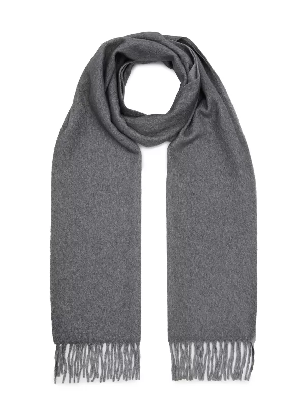 Scarves>COLOMBO Fringed Cashmere Scarf