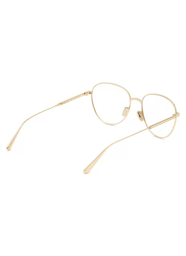 Eyewear>DIOR Gemo Ru Metal Round Optical Glasses