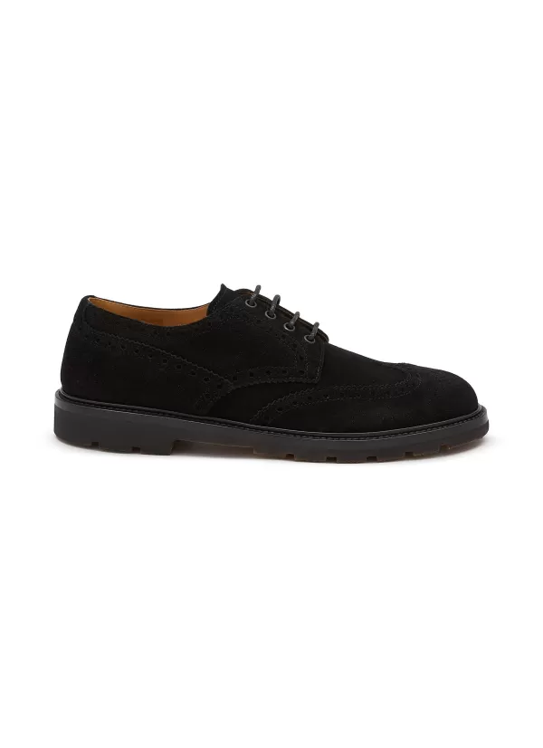 Formal Shoes>HENDERSON George Suede Derby Brogues