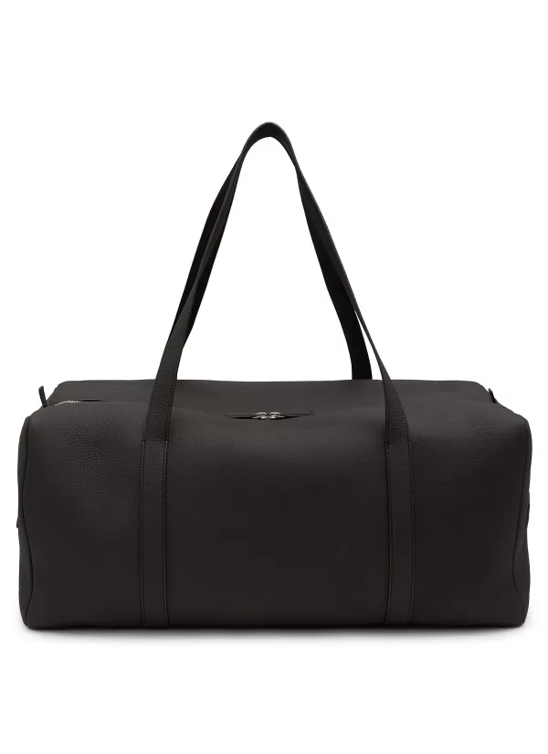 Tote Bags>THE ROW Gio Weekender Leather Bag