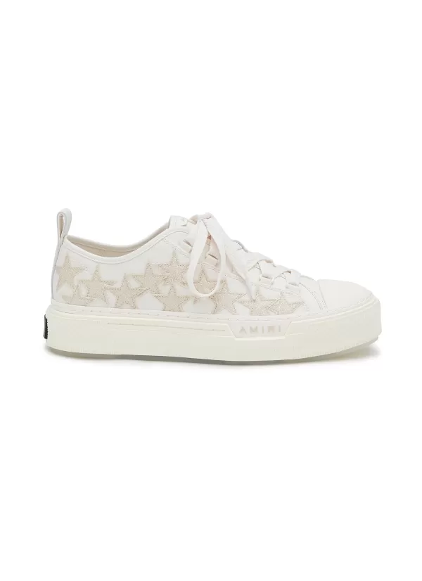 Sneakers>AMIRI Glitter Stars Court Low Top Sneakers