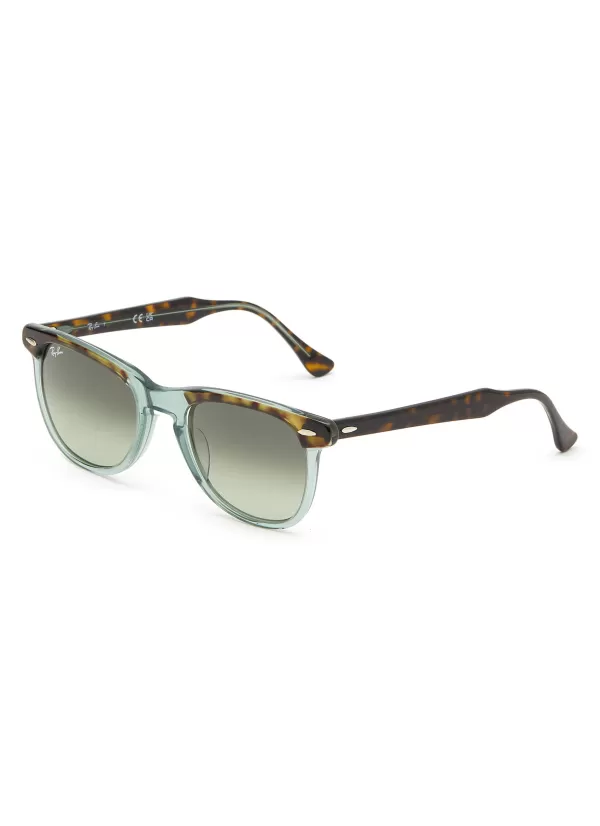 Eyewear>RAY BAN Gradient Lens Acetate Wayfarer Sunglasses