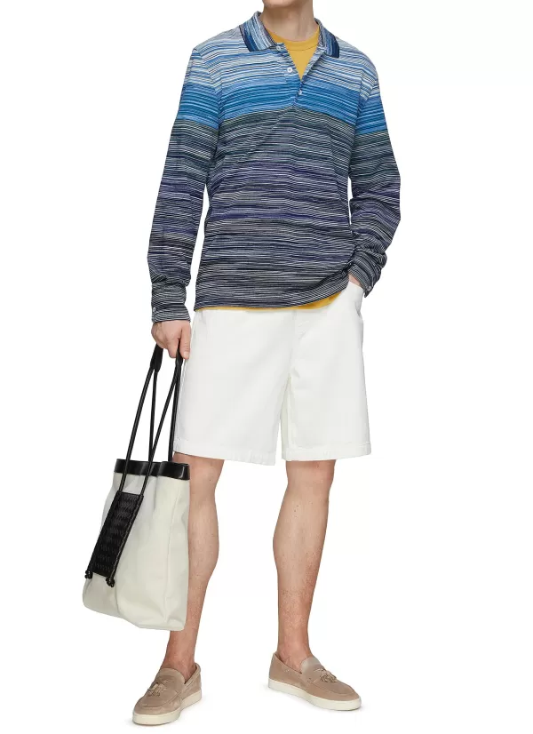 Polos>MISSONI Gradient Polo Shirt