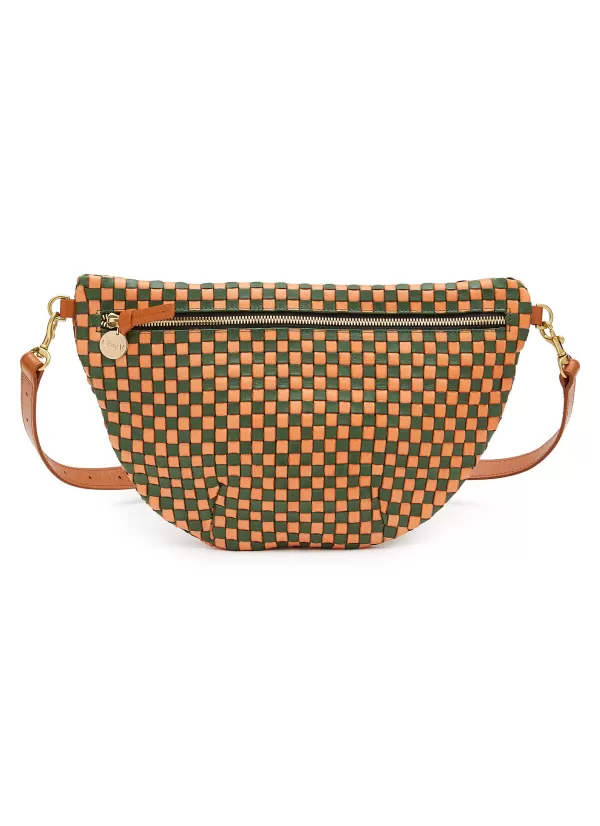 Crossbody>CLARE V. Grande Fanny Leather Bumbag