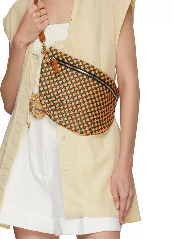 Crossbody>CLARE V. Grande Fanny Leather Bumbag