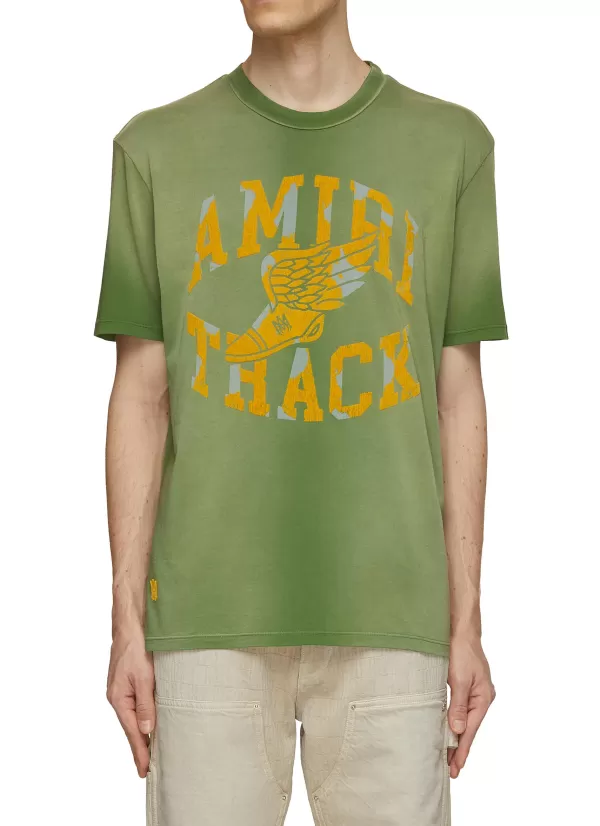 T-Shirts>AMIRI Graphic Print T-Shirt