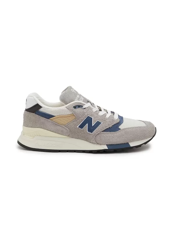 Sneakers>NEW BALANCE Grey Day 998 Low Top Lace Up Sneakers