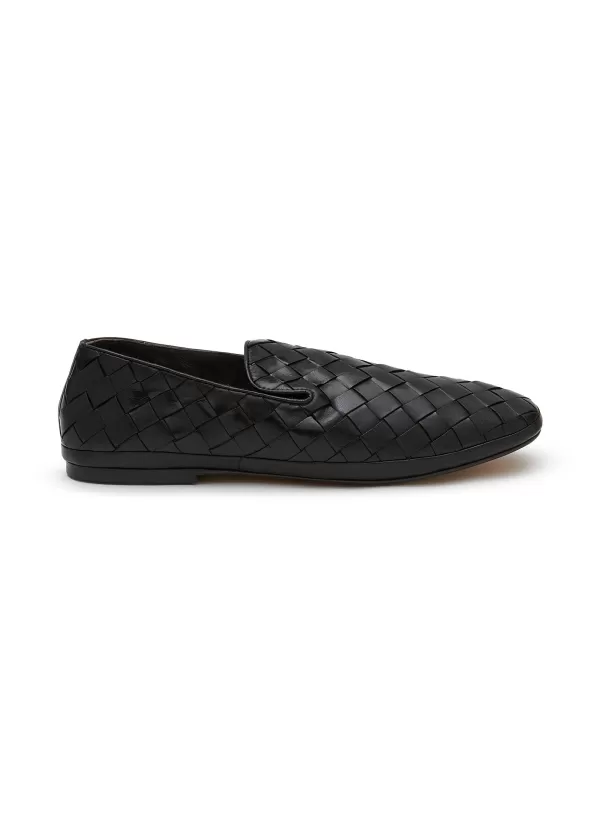 Flats>HENDERSON Guinea Nappa Leather Loafers