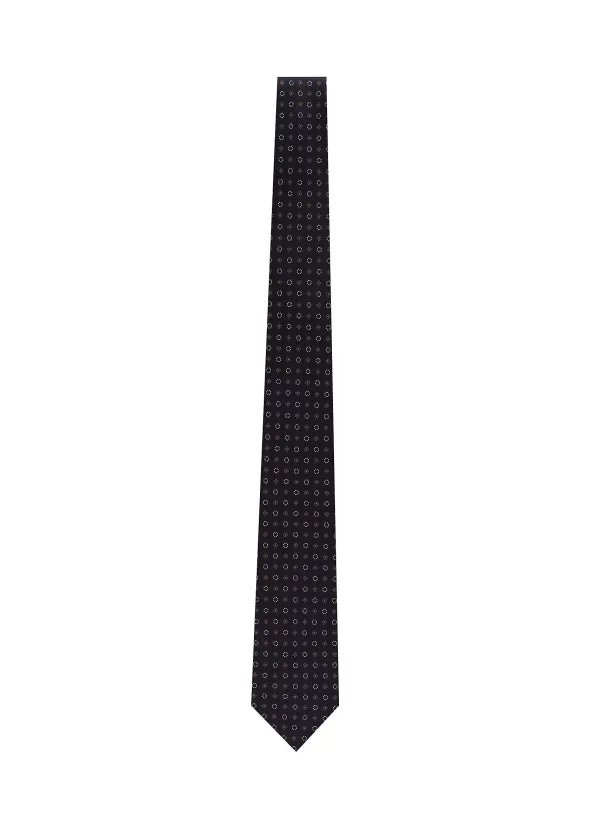 Ties>STEFANOBIGI MILANO Hand Printed Floral Silk Tie