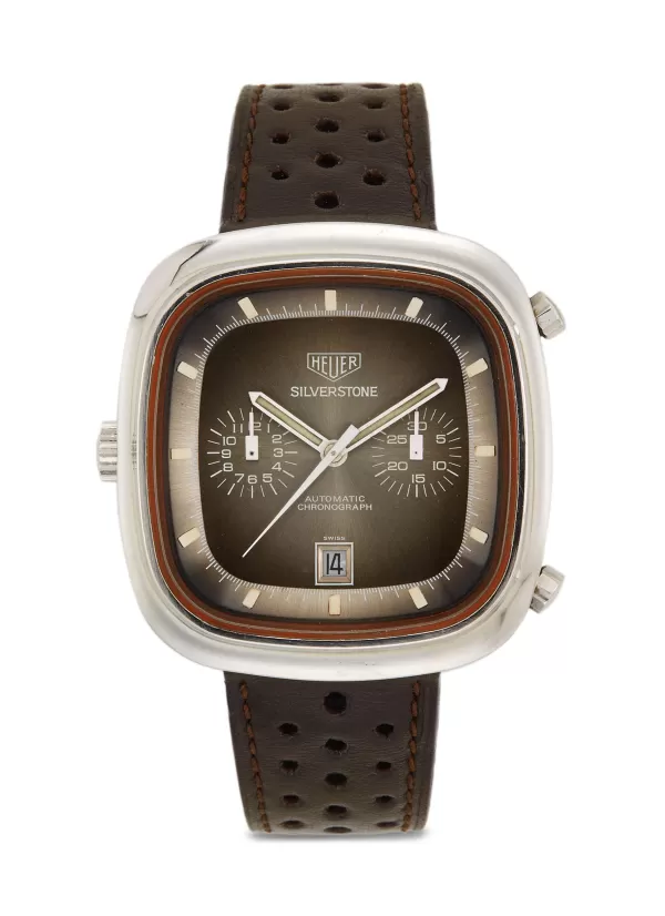 Watches>* Heuer Silvertone Stainless Steel Watch