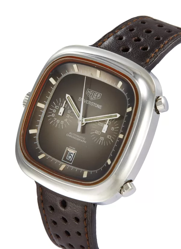 Watches>* Heuer Silvertone Stainless Steel Watch