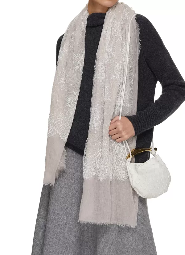 Scarves & Wraps>LANE's Hidy N.G. Lace Scarf