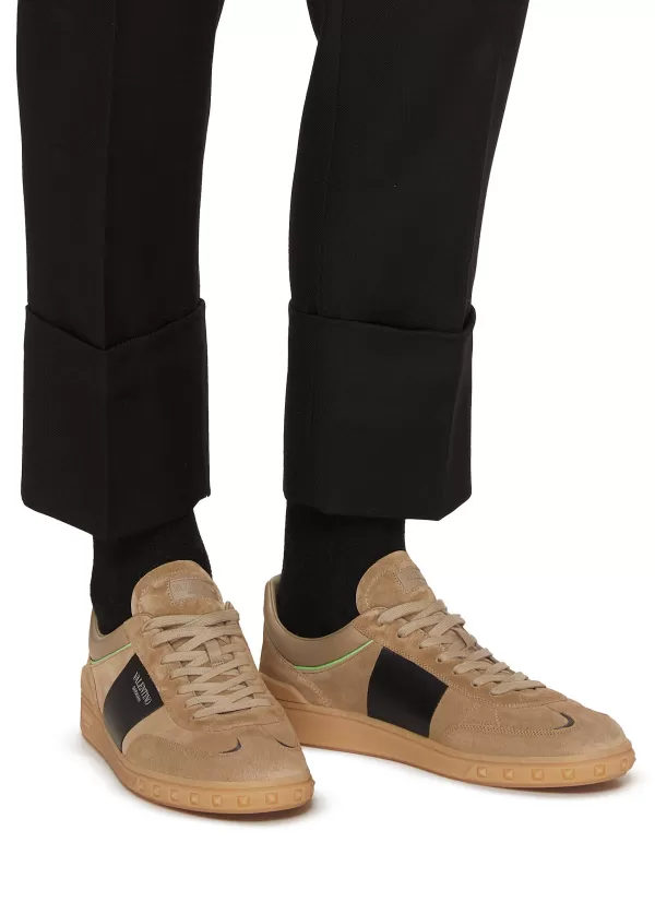 Sneakers>VALENTINO Highline Leather Low Top Sneakers