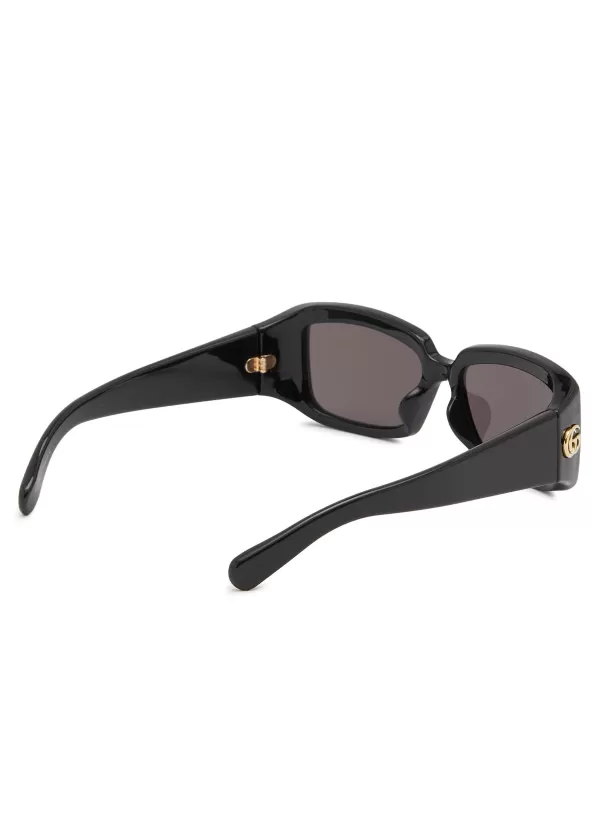 Eyewear>GUCCI Injection Square Sunglasses