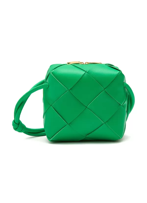 Crossbody>BOTTEGA VENETA Intreccio Nappa Leather Mini Camera Bag