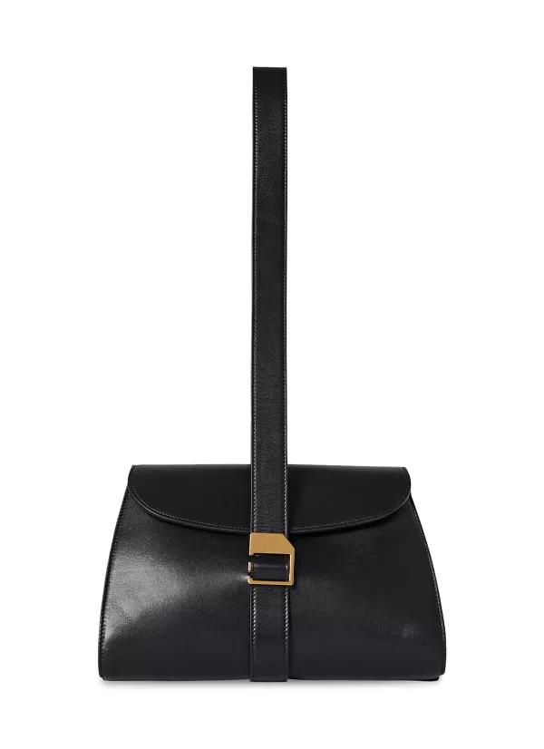 Crossbody>THE ROW Isla Leather Clutch Bag