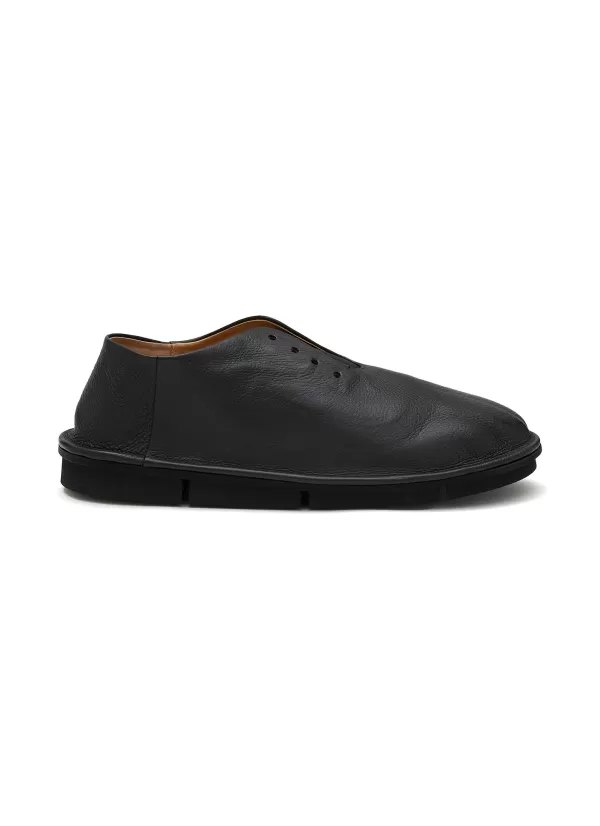 Formal Shoes>MARSÈLL Isoletta Leather Unlaced Derby Shoes