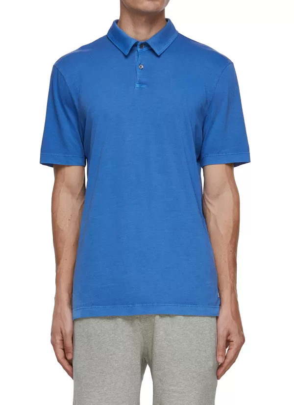 Polos>JAMES PERSE Jersey Polo Shirt