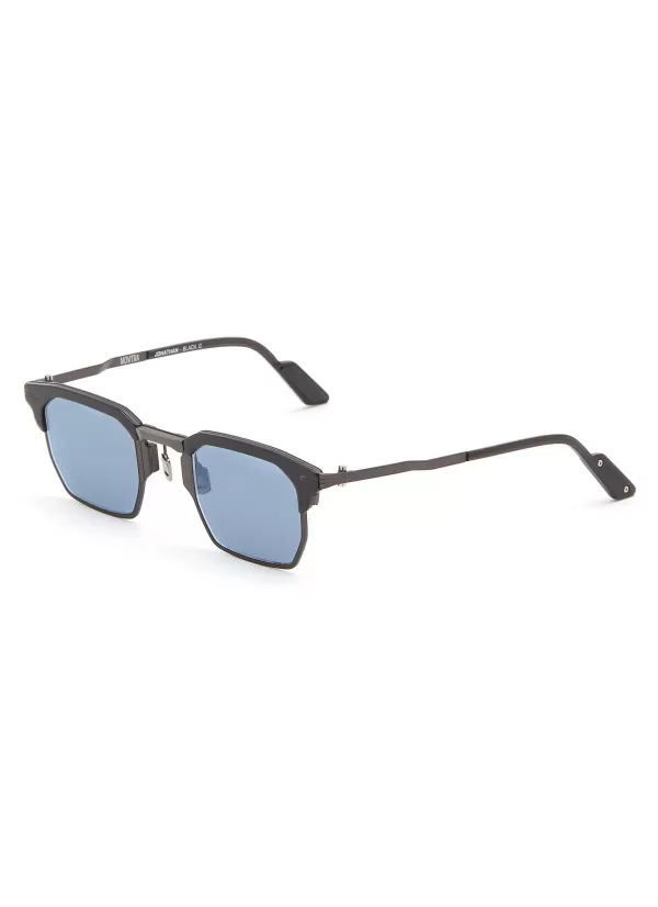 Eyewear>MOVITRA EYEWEAR Jonathan Acetate Square Sunglasses