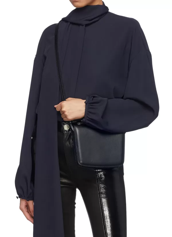 Crossbody>THE ROW Julien' Leather Crossbody Bag