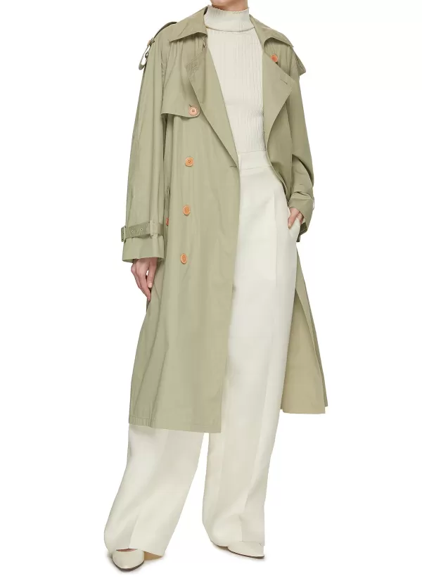 Coats>THE ROW June Trench Coat