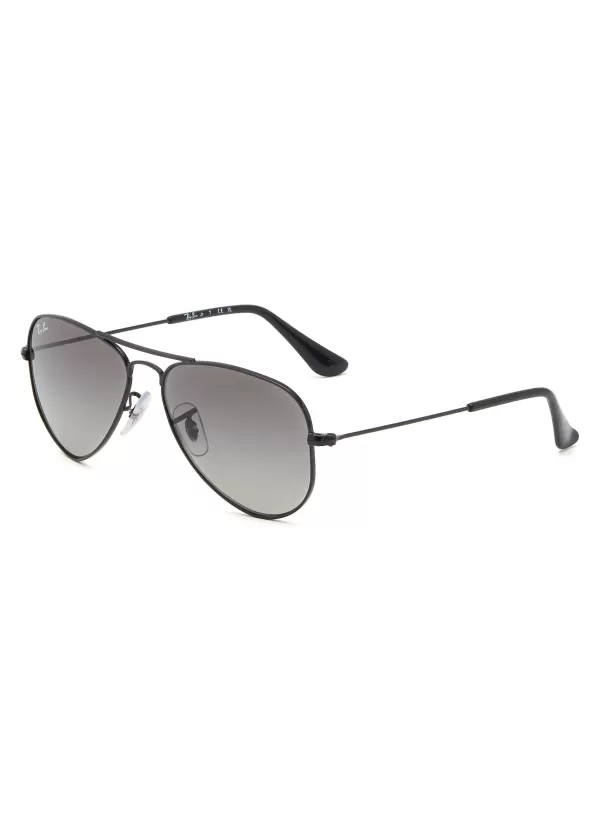 Accessories>RAY BAN Junior Aviator' Metal Frame Grey Lens Kids Aviator Sunglasses