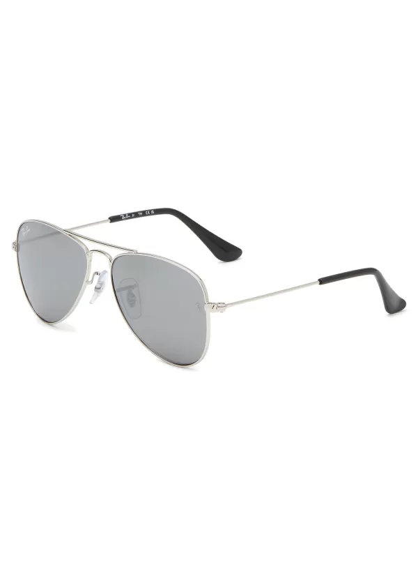 Accessories>RAY BAN Junior Metal Aviator Sunglasses