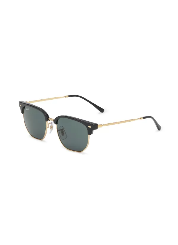 Accessories>RAY BAN Junior New Clubmaster Metal Square Sunglasses