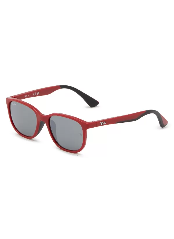 Accessories>RAY BAN Junior Rubber Square Sunglasses