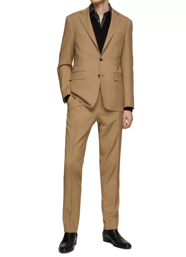 Suits>CANALI Kei Single Breasted Wool Suit