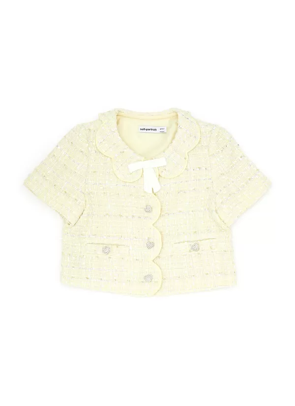 Clothing>SELF-PORTRAIT Kids Boucle Jacket