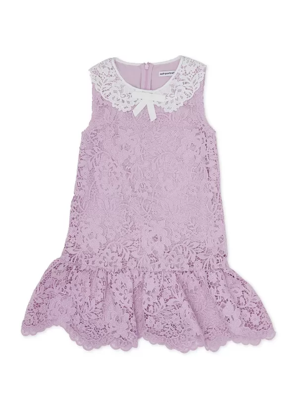 Clothing>SELF-PORTRAIT Kids Floral Lace Dress