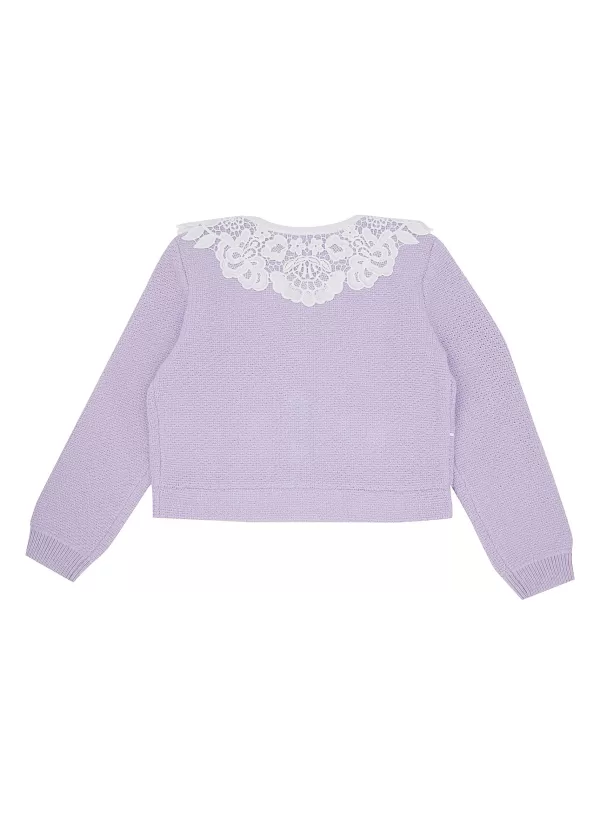 Clothing>SELF-PORTRAIT Kids Lace Knit Cardigan