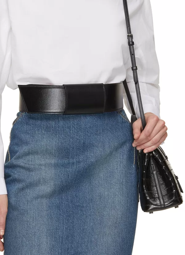 Belts>ALAÏA Knot Leather Belt