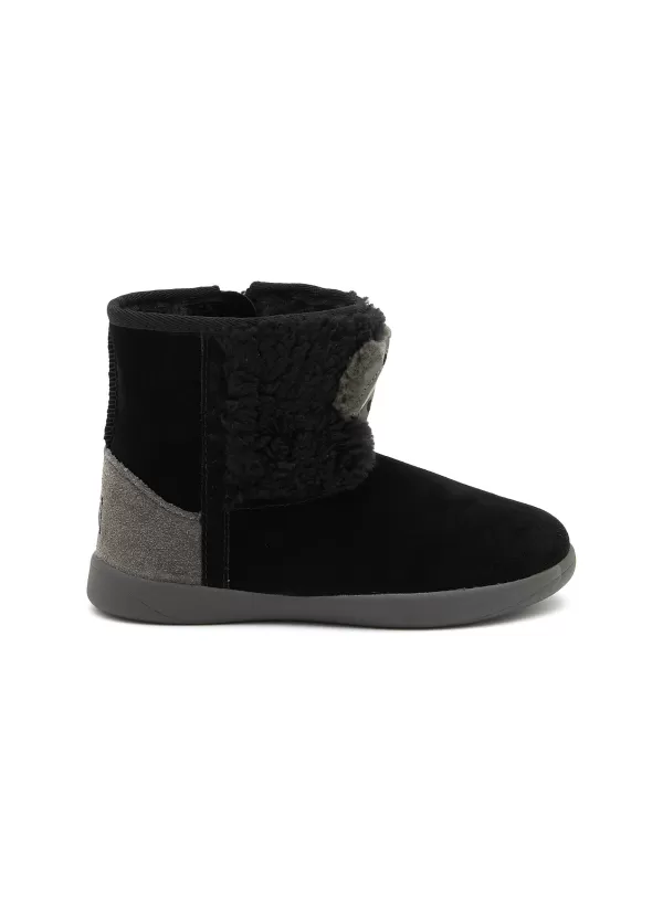 Shoes>UGG Koala Stuffie Toddlers Suede Shearling Boots